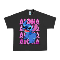 Pigment Black aloha stitch Urban Heavy Tee - Zillion Design Studio