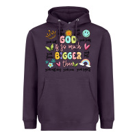 Plum god is so much bigger than malia Heavyweight Hoodie - MaliasSmallBusiness