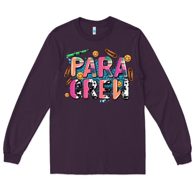 Para Crew Long Sleeve Tee by AdoDesignShop | Teevron