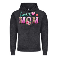 Vintage Black love mom Vintage Hoodie - Zillion Design Studio