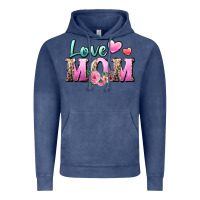 Vintage Denim love mom Vintage Hoodie - Zillion Design Studio