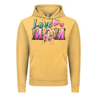 Vintage Mustard love mom Vintage Hoodie - Zillion Design Studio