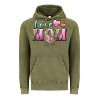 Vintage Olive love mom Vintage Hoodie - Zillion Design Studio