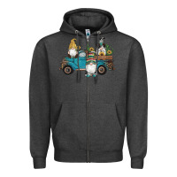 Charcoal Heather western gnomes truck sunflowers cactus gemstone leopard glitter serape Zipper Hoodie - Artiststas