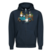 Navy western gnomes truck sunflowers cactus gemstone leopard glitter serape Zipper Hoodie - Artiststas