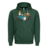 Sports Green western gnomes truck sunflowers cactus gemstone leopard glitter serape Zipper Hoodie - Artiststas