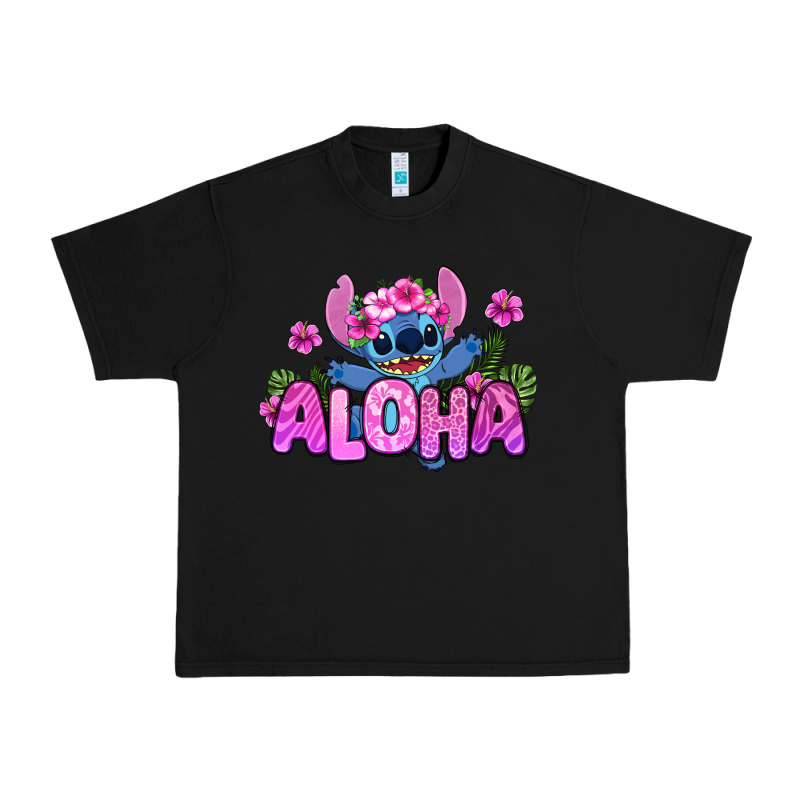 Aloha Summer Stitch Urban Heavy Tee by Zillion Design Studio | Teevron