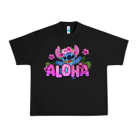 Black aloha summer stitch Urban Heavy Tee - Zillion Design Studio