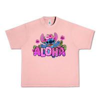 Salmon aloha summer stitch Urban Heavy Tee - Zillion Design Studio