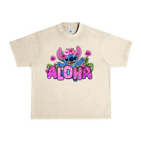 Sandshell aloha summer stitch Urban Heavy Tee - Zillion Design Studio