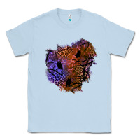 Dusty Blue halloween patch  4 Classic Tee - BundleAndBundleShop