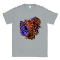 Heather Grey halloween patch  4 Classic Tee - BundleAndBundleShop