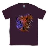 Plum halloween patch  4 Classic Tee - BundleAndBundleShop