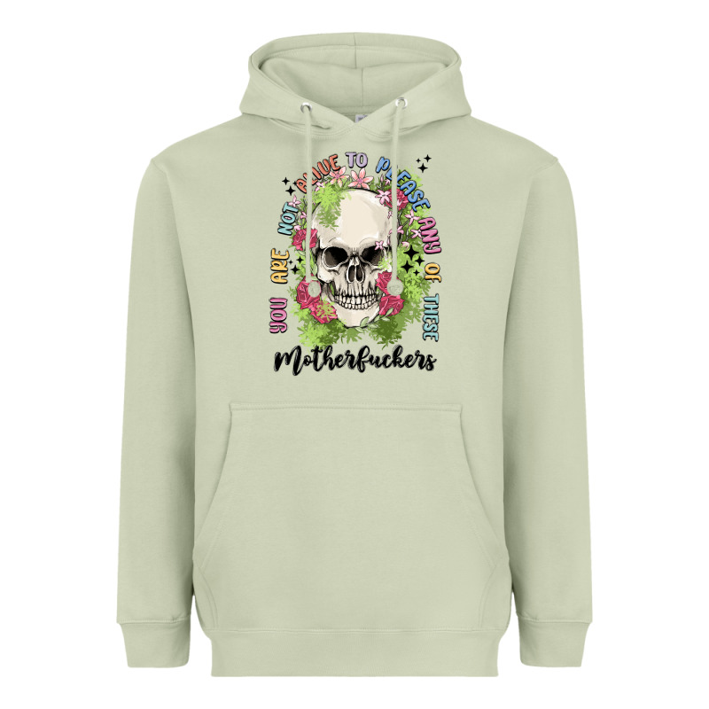 Not Alive To Please Heavyweight Hoodie by MaliasSmallBusiness | Teevron