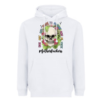 White not alive to please Heavyweight Hoodie - MaliasSmallBusiness