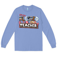 Colony Blue blessed teacher Long Sleeve Tee - AdoDesignShop