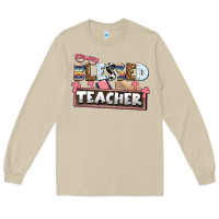 Mushroom blessed teacher Long Sleeve Tee - AdoDesignShop