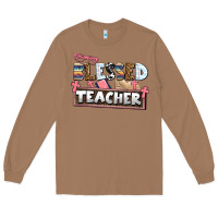 Toasted Coconut blessed teacher Long Sleeve Tee - AdoDesignShop