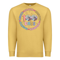 Antique Gold 100 days of school Premium Sweatshirt - MaliasSmallBusiness