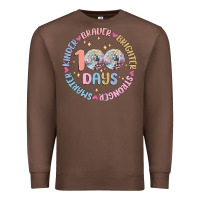 Chestnut 100 days of school Premium Sweatshirt - MaliasSmallBusiness