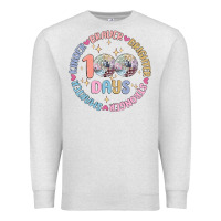 Oatmeal Heather 100 days of school Premium Sweatshirt - MaliasSmallBusiness