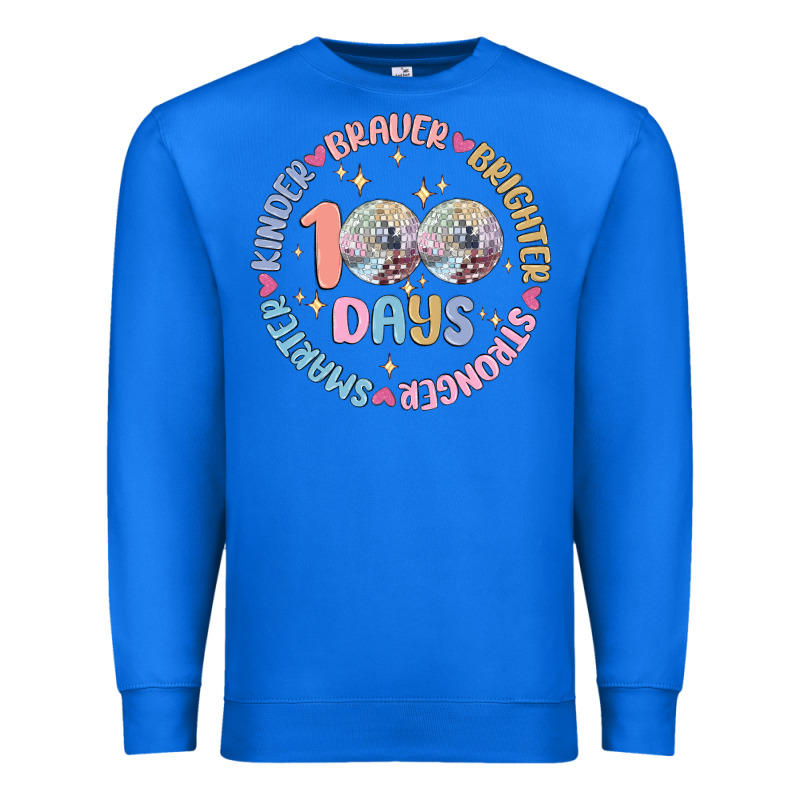 100 Days Of School Premium Sweatshirt by MaliasSmallBusiness | Teevron