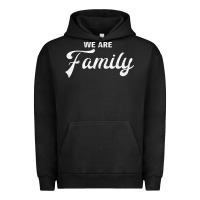 Pigment Black We Are Family (Family / Father / Mother / Children) Urban Hoodie - Bettercallsaul