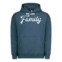 Pigment Midnight Navy We Are Family (Family / Father / Mother / Children) Urban Hoodie - Bettercallsaul