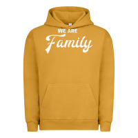 Pigment Peanut Butter We Are Family (Family / Father / Mother / Children) Urban Hoodie - Bettercallsaul