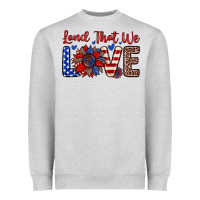 Heather Grey land that we love Heavyweight Sweatshirt - Zillion Design Studio