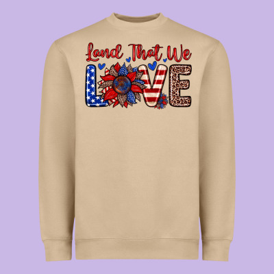 Land That We Love Heavyweight Sweatshirt Designed By Zillion Design Studio