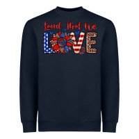 Navy land that we love Heavyweight Sweatshirt - Zillion Design Studio