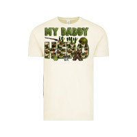 Vintage Arctic my daddy is my hero army Vintage Tee - Zillion Design Studio