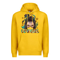 Lemon Western Cowgirl Braid Hair Premium Hoodie - BundleAndBundleShop