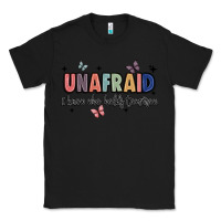 Black unafraid Classic Tee - JahusDesignShop
