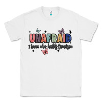 White unafraid Classic Tee - JahusDesignShop