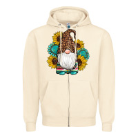 Sandshell western gnomes sunflowers gemstones leopard serape cowhide glitter Zipper Hoodie - Artiststas