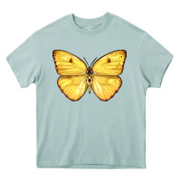 Arona Cloudless Sulphur Butterfly Heavy Core Tee - LillyAllenDesigns