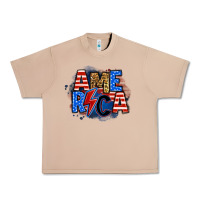 Burro america lightning bolt Urban Heavy Tee - Zillion Design Studio
