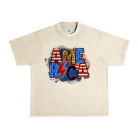 Sandshell america lightning bolt Urban Heavy Tee - Zillion Design Studio