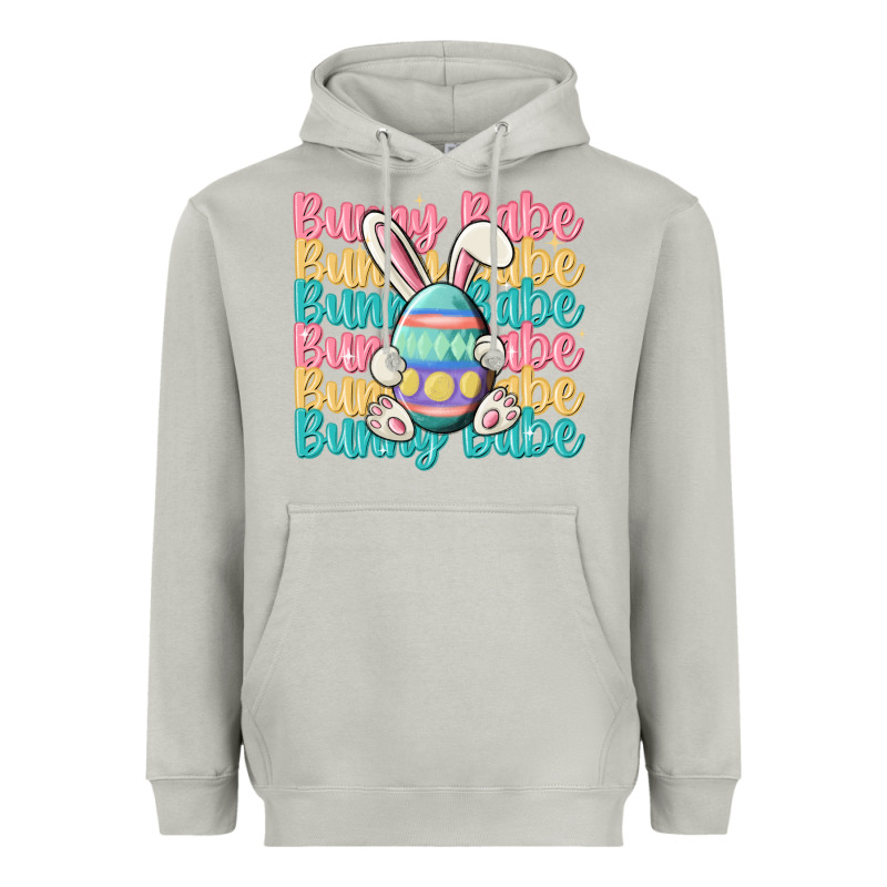 Bunny Babe Heavyweight Hoodie by MaliasSmallBusiness | Teevron