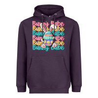 Plum bunny babe Heavyweight Hoodie - MaliasSmallBusiness