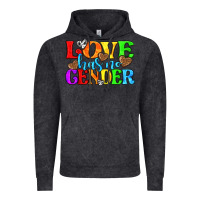 Vintage Black love has no gender pride lgbtq Vintage Hoodie - texasbilliewilder