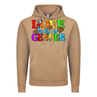 Vintage Coffee love has no gender pride lgbtq Vintage Hoodie - texasbilliewilder
