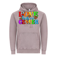 Vintage Zinc love has no gender pride lgbtq Vintage Hoodie - texasbilliewilder