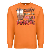 Carrot coffee gives me mother powers Premium Sweatshirt - MaliasSmallBusiness