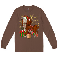 Chestnut christmas hereford Long Sleeve Tee - JahusDesignShop