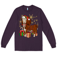 Plum christmas hereford Long Sleeve Tee - JahusDesignShop