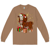 Toasted Coconut christmas hereford Long Sleeve Tee - JahusDesignShop