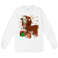 White christmas hereford Long Sleeve Tee - JahusDesignShop